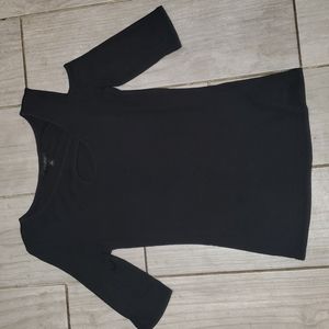 Goldray cold shoulder top